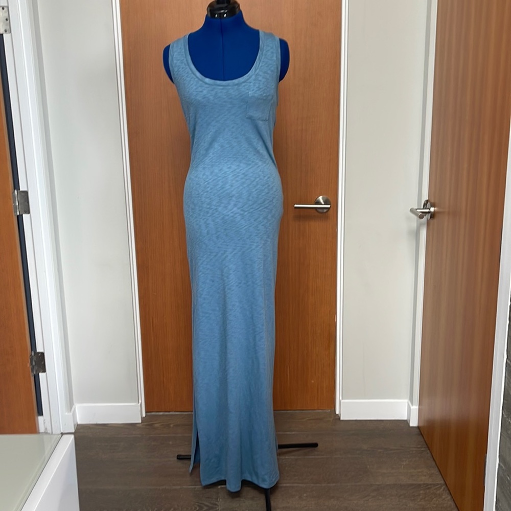 Forever 21 Blue Long Tank Summer Dress